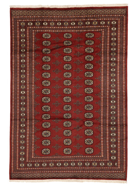 Koberec Orientální Pákistán Bokhara 2Ply 186X271 Tmavě Červená/Černá (Vlna, Pákistán)