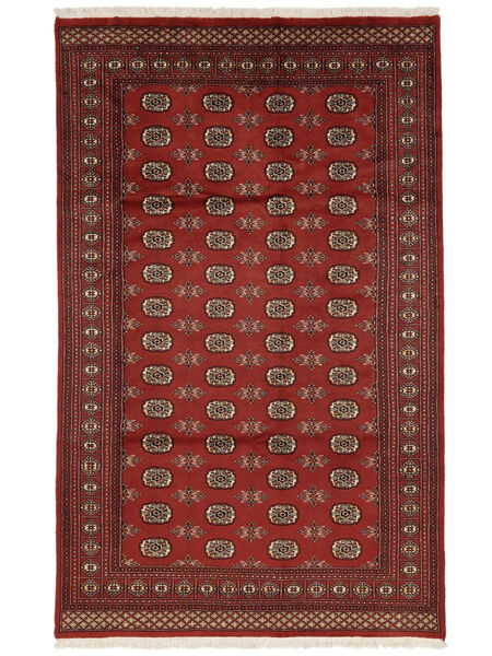 182X291 Dywan Pakistański Bucharski 2Ply Orientalny Ciemnoczerwony/Czarny (Wełna, Pakistan ) Carpetvista