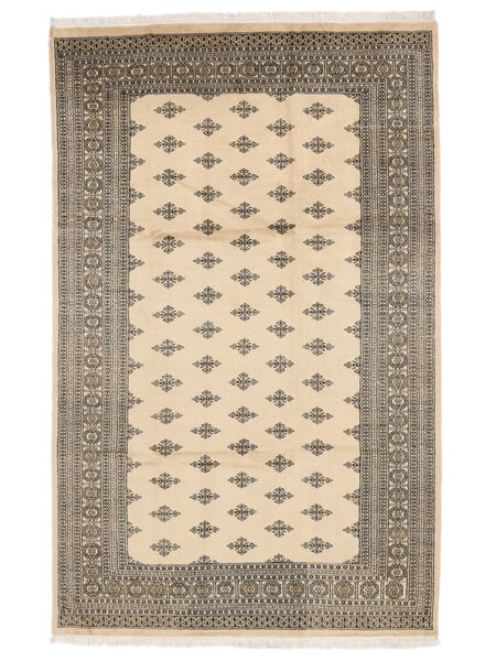 202X310 러그 오리엔탈 파키스탄 보카라 2Ply 갈색/Beige (울, 파키스탄) Carpetvista