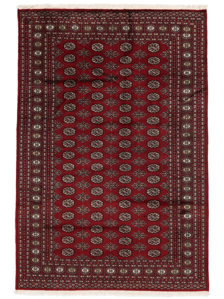  Pakistan Bokhara 2Ply 169X249 Ullmatta Svart/Mörkröd Carpetvista