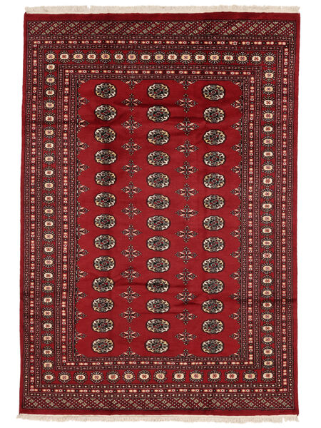 170X247 Alfombra Pakistan Bukara 2Ply Oriental Rojo Oscuro/Negro (Lana, Pakistán) Carpetvista