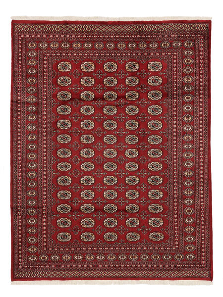  197X255 Medalionowy Pakistański Bucharski 2Ply Dywan Wełna, Carpetvista