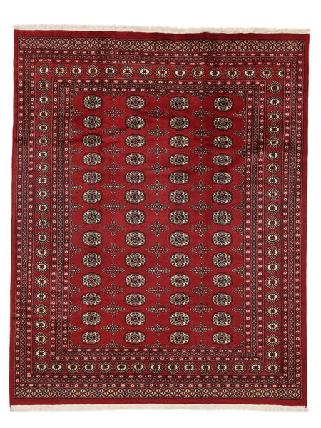  Oriental Pakistan Bokhara 2Ply Rug 201X253 Dark Red/Black Wool, Pakistan Carpetvista