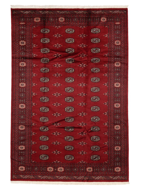  Pakistan Bokhara 2Ply Tepih 186X276 Vuneni Tamno Crvena/Crna Sag Carpetvista