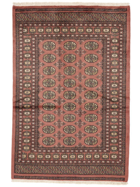  Pakistan Bokhara 2Ply 125X187 Ullteppe Mørk Rød/Svart Lite Carpetvista