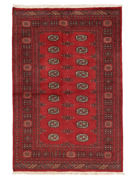  137X202 Medallón Pequeño Pakistan Bukara 2Ply Alfombra Lana, Carpetvista