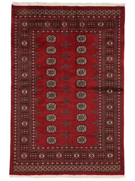  135X200 Medalionowy Mały Pakistański Bucharski 2Ply Dywan Wełna, Carpetvista