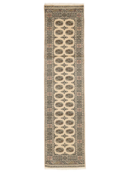 Alfombra Oriental Pakistan Bukara 2Ply 78X318 De Pasillo Marrón/Naranja (Lana, Pakistán)