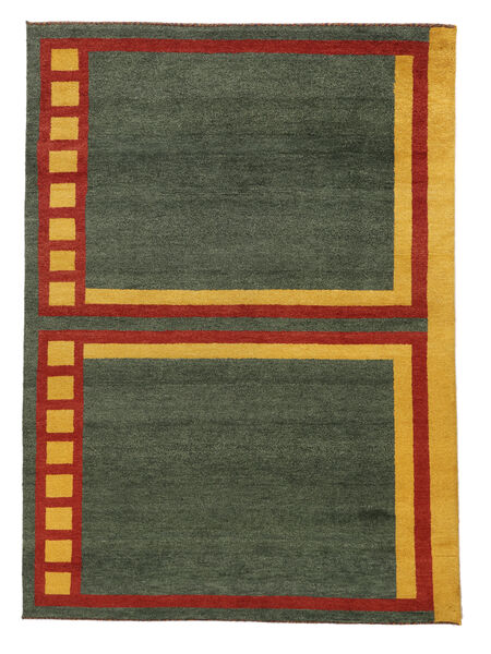 Alfombra Persa Gabbeh Rustic 170X234 Negro/Rojo Oscuro (Lana, Persia/Irán)