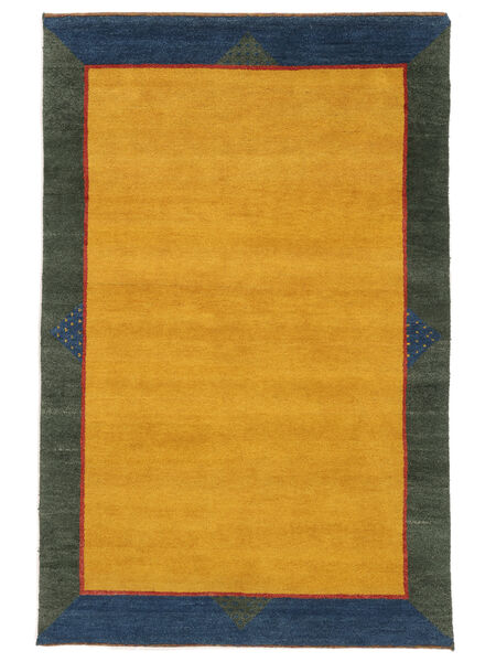 158X240 Gabbeh Rustic Rug Modern Orange/Black (Wool, Persia/Iran) Carpetvista