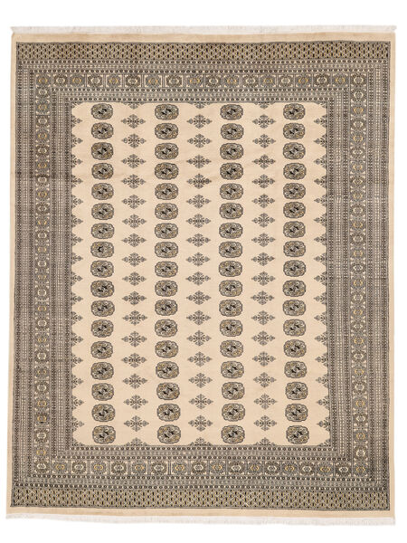  파키스탄 보카라 2Ply 러그 242X302 울 갈색/Beige 대 Carpetvista