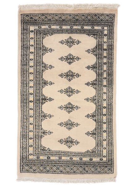 Tappeto Orientale Pakistan Bukara 2Ply 76X130 Beige/Arancione (Lana, Pakistan)