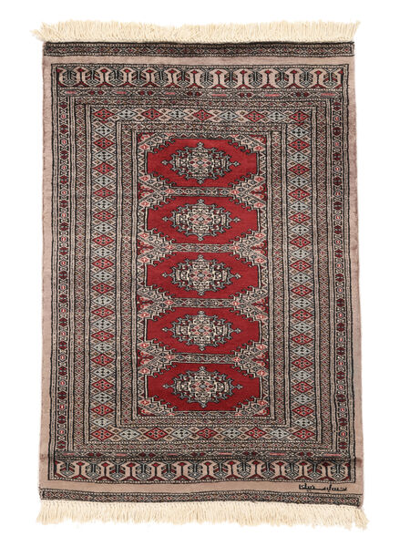 79X120 Pakistan Buchara 3Ply Teppich Orientalischer Braun/Schwarz (Wolle, Pakistan) Carpetvista