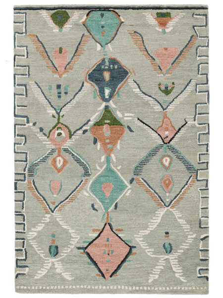 Sprinkle 140X200 Small Light Grey/Multicolor Wool Rug