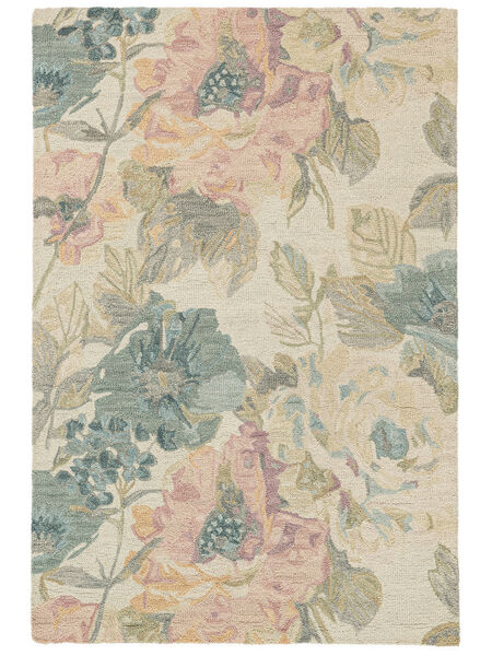  140X200 Bloom Beige/Multicolor Small Rug