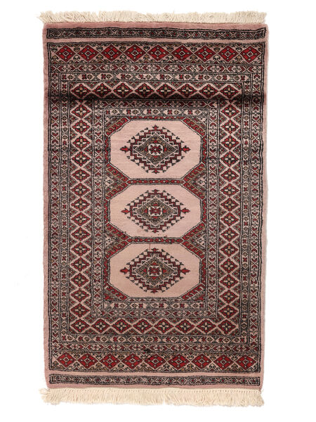  Pakisztáni Bokhara 3Ply Szőnyeg 85X140 Barna/Fekete Carpetvista