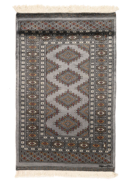  81X128 Medallion Small Pakistan Bokhara 3Ply Rug Wool, Carpetvista