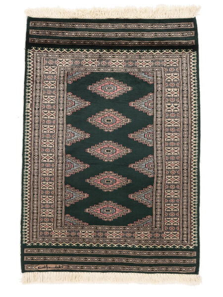  Pakistan Bokhara 3Ply Rug 79X117 Black/Brown Carpetvista