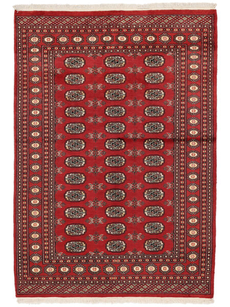 Pakistan Bokhara 2Ply Vloerkleed 141X199 Donkerrood/Zwart Wol, Pakistan Carpetvista