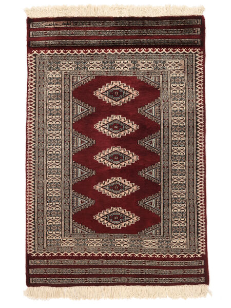  79X120 Pakistan Bokhara 3Ply Matta Brun/Svart Pakistan Carpetvista