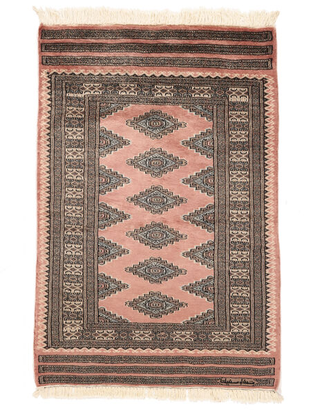  Pakistan Bokhara 3Ply Vloerkleed 80X123 Bruin/Zwart Carpetvista