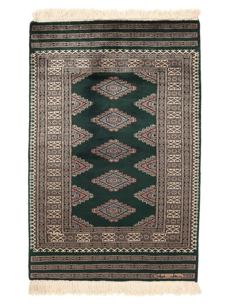  Pakistan Bokhara 2Ply 79X120 Ullmatta Svart/Brun Liten Carpetvista