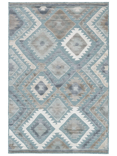  Indoor/Outdoor Rug 100X160 Washable Small Sabine - Blue