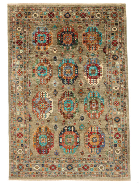 Ziegler Ariana Rug 178X253 Brown/Dark Yellow Wool, Afghanistan Carpetvista