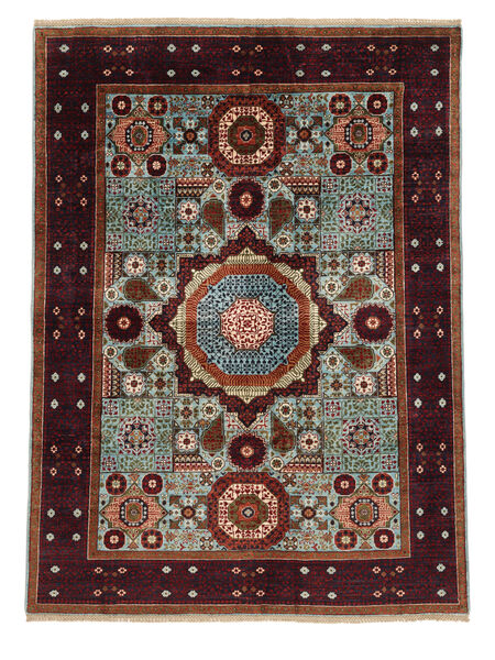 173X235 Ziegler Ariana Teppich Orientalischer Schwarz/Dunkelrot (Wolle, Afghanistan) Carpetvista