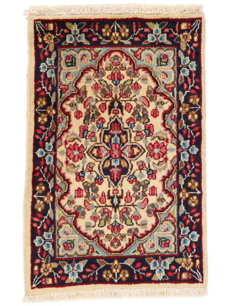  Persian Kerman Rug 60X87 Dark Red/Black Carpetvista