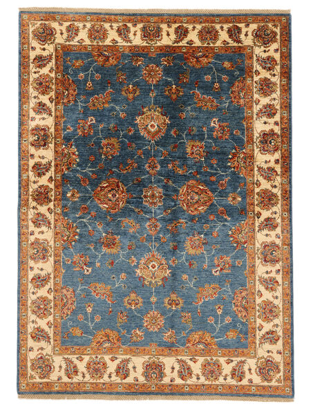  Orientalischer Ziegler Fine Teppich 172X239 Braun/Dunkelblau Wolle, Pakistan Carpetvista