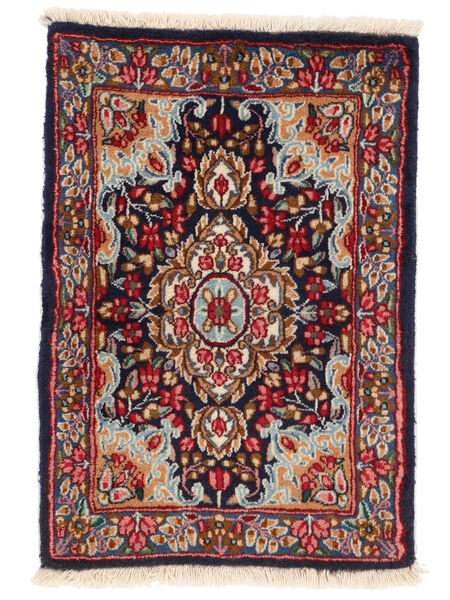  Persian Kerman Rug 59X85 Black/Dark Red Carpetvista