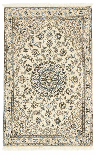 Tappeto Nain 9La 95X154 Arancione/Marrone (Lana, Persia/Iran)