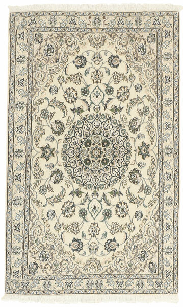  Orientalischer Nain 9La Teppich 95X155 Gelb/Dunkelgelb Wolle, Persien/Iran