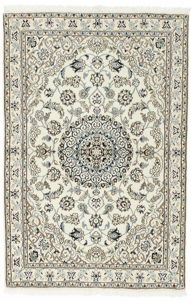  Persischer Nain 9La Teppich 98X147 Hellgrün/Gelb (Wolle, Persien/Iran)