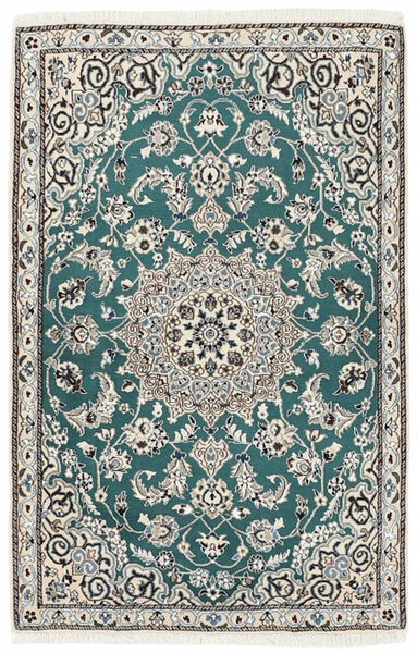 86X134 Nain 9La Matta Orientalisk Mörkgrå/Svart (Ull, Persien/Iran)