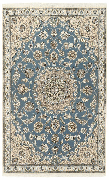  86X137 Nain 9La Rug Brown/Dark Grey Persia/Iran