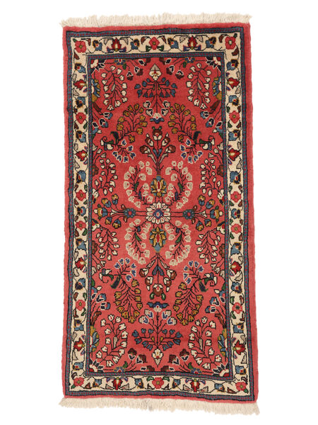 Lillian Matta 69X125 Mörkröd/Svart Ull, Persien/Iran Carpetvista