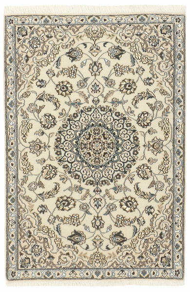  Persian Nain 9La Rug 88X135 Yellow/Brown