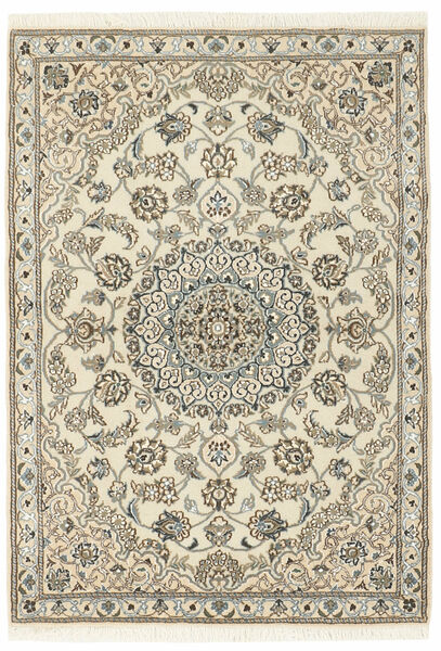  Orientalischer Nain 9La Teppich 89X131 Orange/Gelb Wolle, Persien/Iran