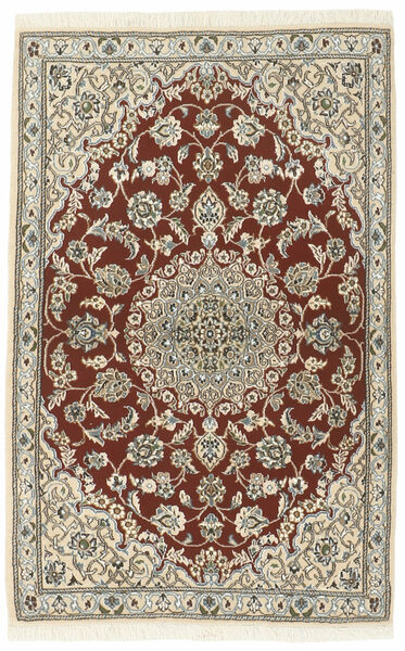 Nain 9La Teppe 86X132 Beige/Brun Ull, Persia/Iran