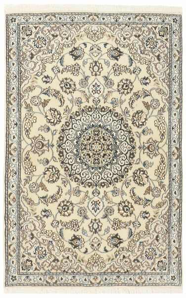  Orientalischer Nain 9La Teppich 85X133 Gelb/Dunkelgelb Wolle, Persien/Iran