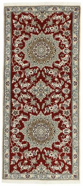  Persian Nain 9La Rug 80X187 Black/Beige