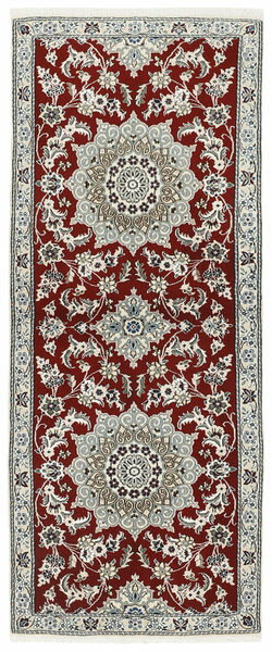 Alfombra Oriental Nain 9La 82X200 De Pasillo Negro/Marrón (Lana, Persia/Irán)