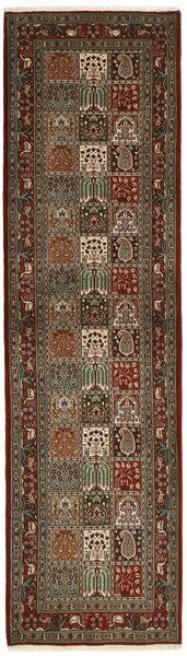  Oriental Moud Rug 81X293 Runner
 Black/Brown Wool, Persia/Iran