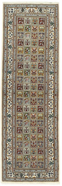 Alfombra Persa Moud 81X244 De Pasillo Marrón/Negro (Lana, Persia/Irán)