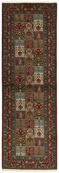 Moud Rug Rug 81X249 Runner
 Black/Brown Wool, Persia/Iran