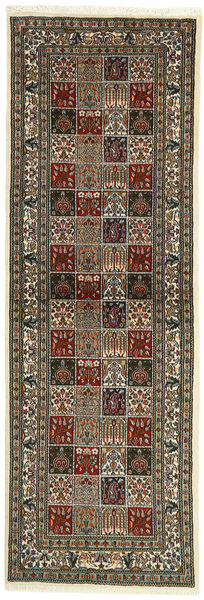 82X246 Moud Rug Oriental Runner
 Brown/Black (Wool, Persia/Iran)