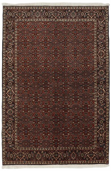 Bidjar Rug Rug 143X215 Black/Brown Wool, Persia/Iran