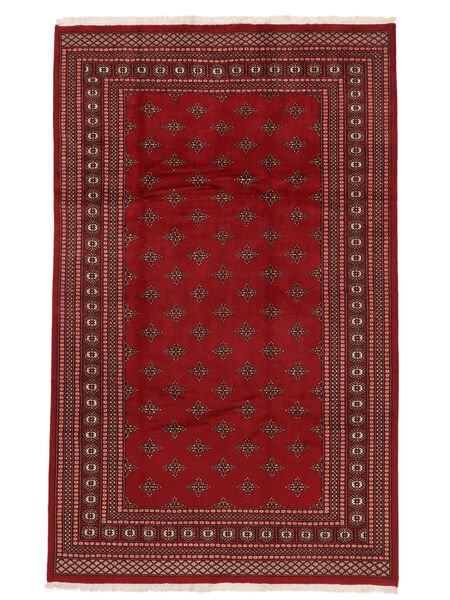 Koberec Orientální Pákistán Bokhara 2Ply 198X315 Tmavě Červená/Černá (Vlna, Pákistán)